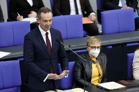 62. Sitzung des Deutschen Bundestages in Berlin