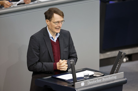 62. Sitzung des Deutschen Bundestages in Berlin