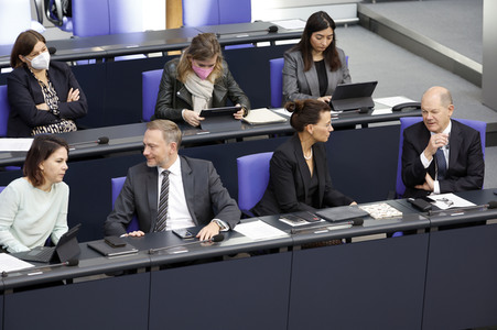 63. Sitzung des Deutschen Bundestages in Berlin
