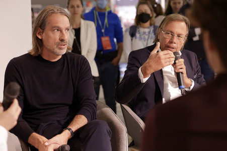 Büchertalk 'Die 30-Minuten-WG' auf der Frankfurter Buchmesse 2022