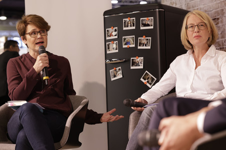 Büchertalk 'Die 30-Minuten-WG' auf der Frankfurter Buchmesse 2022