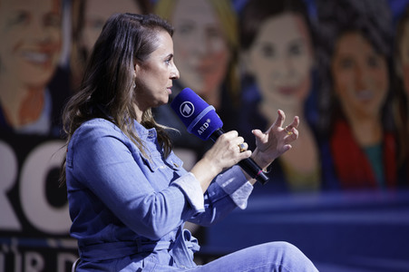 Maja Göpel und Theresia Enzensberger auf der Frankfurter Buchmesse 2022