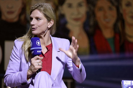 Maja Göpel und Theresia Enzensberger auf der Frankfurter Buchmesse 2022