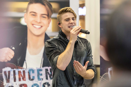 Promo-Tour von Vincent Gross in Erfurt