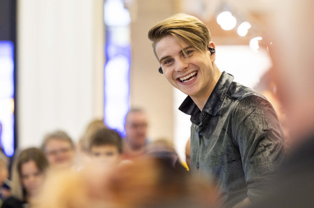 Promo-Tour von Vincent Gross in Erfurt