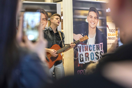 Promo-Tour von Vincent Gross in Erfurt