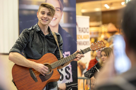 Promo-Tour von Vincent Gross in Erfurt