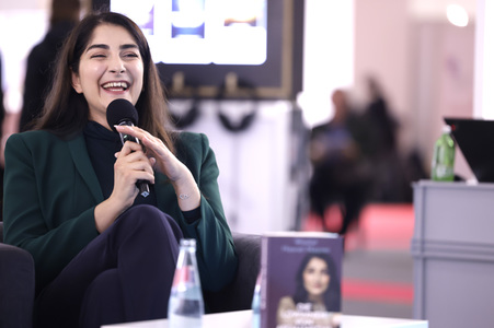 Waslat Hasrat-Nazimi auf der Frankfurter Buchmesse 2022