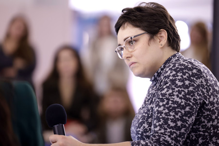 Waslat Hasrat-Nazimi auf der Frankfurter Buchmesse 2022