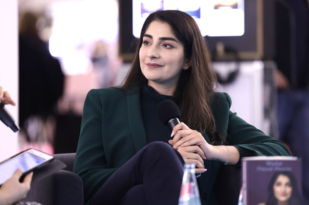 Waslat Hasrat-Nazimi auf der Frankfurter Buchmesse 2022