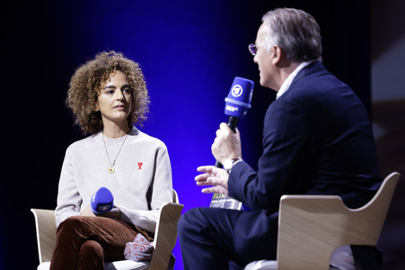 Leila Slimani auf der Frankfurter Buchmesse 2022