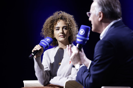 Leila Slimani auf der Frankfurter Buchmesse 2022