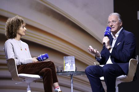 Leila Slimani auf der Frankfurter Buchmesse 2022