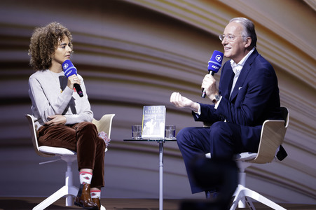 Leila Slimani auf der Frankfurter Buchmesse 2022