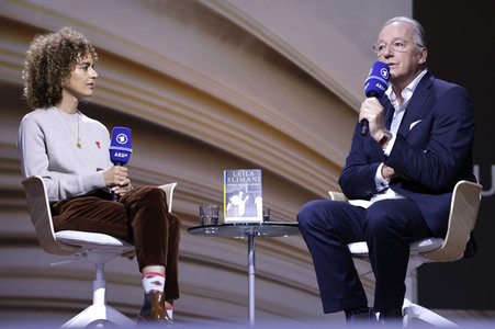 Leila Slimani auf der Frankfurter Buchmesse 2022