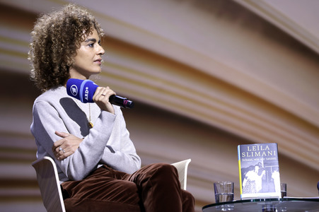 Leila Slimani auf der Frankfurter Buchmesse 2022