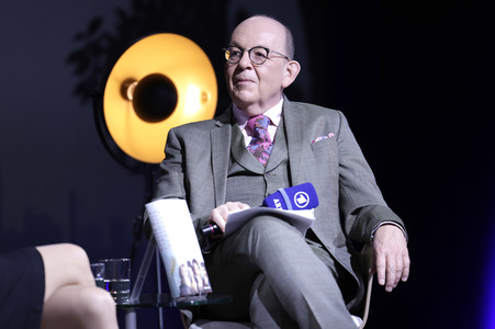 Andrea Wulf und Denis Scheck auf der Frankfurter Buchmesse 2022