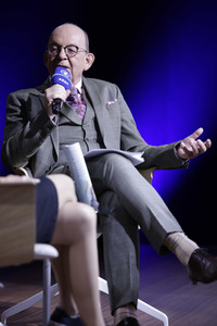 Andrea Wulf und Denis Scheck auf der Frankfurter Buchmesse 2022