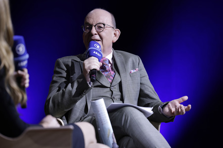 Andrea Wulf und Denis Scheck auf der Frankfurter Buchmesse 2022