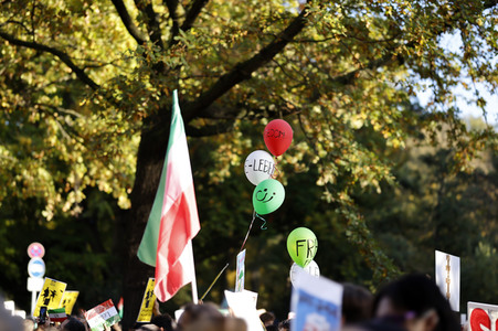 Großdemonstration für Solidarität mit den Demonstranten im Iran in Berlin