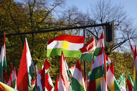 Großdemonstration für Solidarität mit den Demonstranten im Iran in Berlin