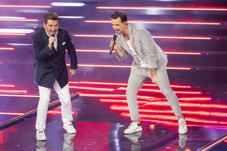 TV-Show 'Das große Schlagerjubiläum 2022 - Auf die nächsten 100!' in Leipzig