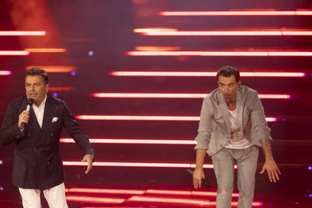 TV-Show 'Das große Schlagerjubiläum 2022 - Auf die nächsten 100!' in Leipzig