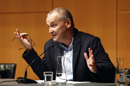 Claudia Michelsen und Fabian Hinrichs auf der Lit.Ruhr 2022 in Essen