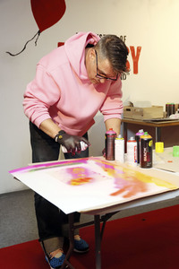 Charity Event in der Banksy Ausstellung in Hamburg