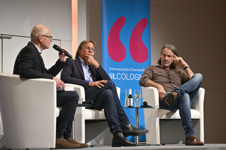 Lit.Cologne 2022 Spezial mit Richard David Precht und Harald Welzer in Köln