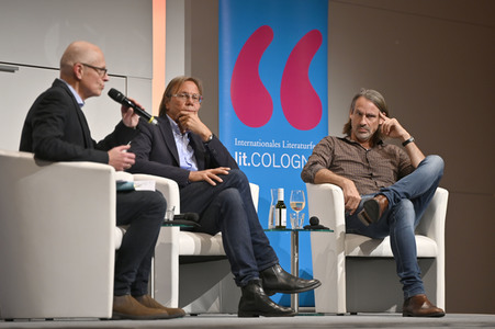 Lit.Cologne 2022 Spezial mit Richard David Precht und Harald Welzer in Köln