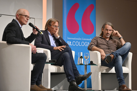Lit.Cologne 2022 Spezial mit Richard David Precht und Harald Welzer in Köln