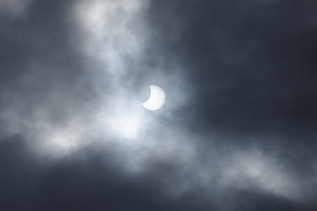 Partielle Sonnenfinsternis über Berlin