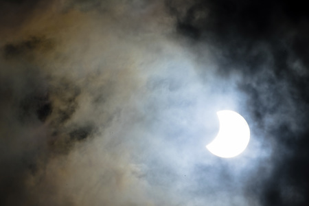 Partielle Sonnenfinsternis über Berlin