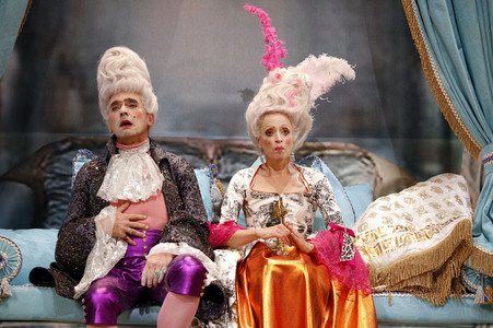 Theaterprobe 'Marie-Antoinette oder Kuchen für alle!' in Berlin