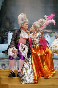 Theaterprobe 'Marie-Antoinette oder Kuchen für alle!' in Berlin