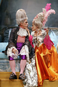 Theaterprobe 'Marie-Antoinette oder Kuchen für alle!' in Berlin