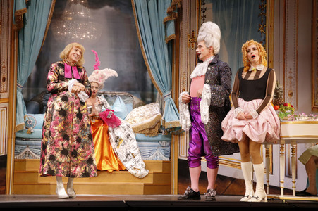 Theaterprobe 'Marie-Antoinette oder Kuchen für alle!' in Berlin