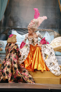 Theaterprobe 'Marie-Antoinette oder Kuchen für alle!' in Berlin