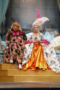 Theaterprobe 'Marie-Antoinette oder Kuchen für alle!' in Berlin