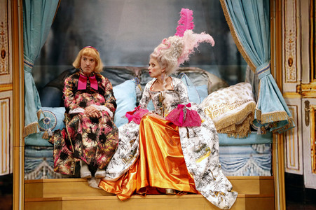 Theaterprobe 'Marie-Antoinette oder Kuchen für alle!' in Berlin