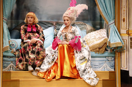 Theaterprobe 'Marie-Antoinette oder Kuchen für alle!' in Berlin