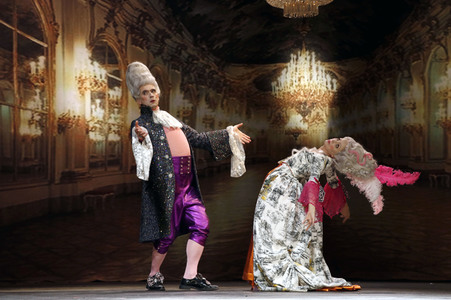 Theaterprobe 'Marie-Antoinette oder Kuchen für alle!' in Berlin