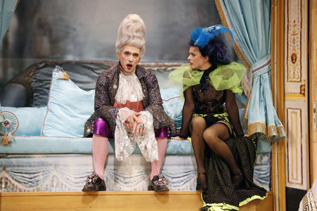 Theaterprobe 'Marie-Antoinette oder Kuchen für alle!' in Berlin