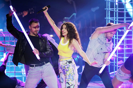 Halbfinale der 12. Staffel der Castingshow 'The Voice of Germany' 2022 in Berlin