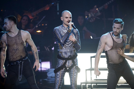 Halbfinale der 12. Staffel der Castingshow 'The Voice of Germany' 2022 in Berlin
