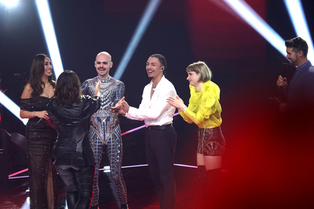 Halbfinale der 12. Staffel der Castingshow 'The Voice of Germany' 2022 in Berlin