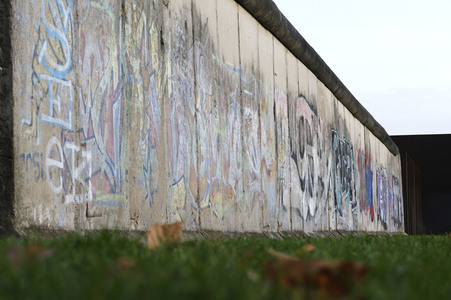 Reste der innerdeutschen Grenzbefestigung in Berlin