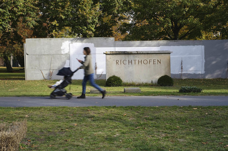 Reste der innerdeutschen Grenzbefestigung in Berlin