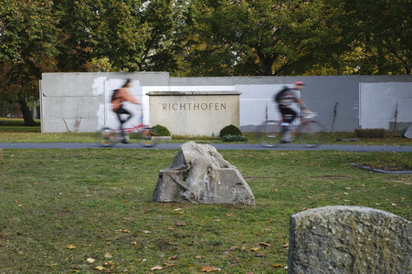 Reste der innerdeutschen Grenzbefestigung in Berlin